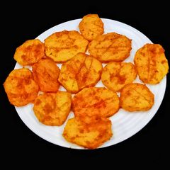 A picture of Sindhi Aalu Tuk.