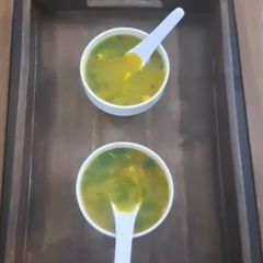 A picture of Lemon Coriander Vegetable Soup.