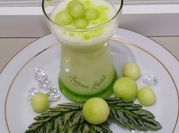 Gambar jus melon sirup
