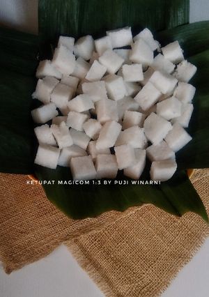 Foto resep Ketupat magicom 1:3