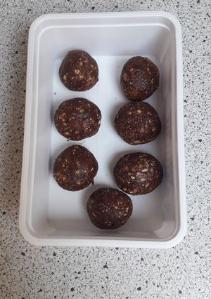 Une photo de Énergy balls au chocolat et graine de chia
