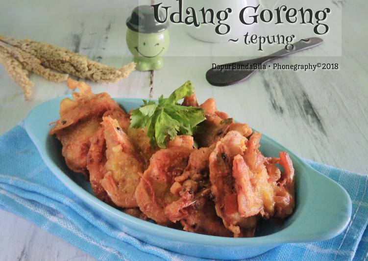 Cara Gampang Menyiapkan Udang Goreng Tepung, Sempurna