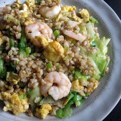 A picture of Prawn & Egg Fried Barley.