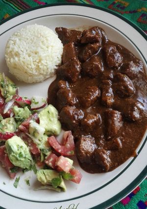Una foto de Puerco Enmolado