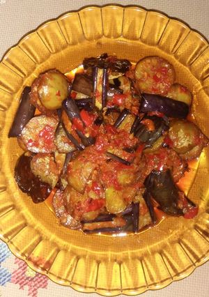 Foto resep Terong Jengkol Balado