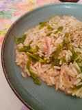 Wild Asparagus and Tropea Onion Risotto
