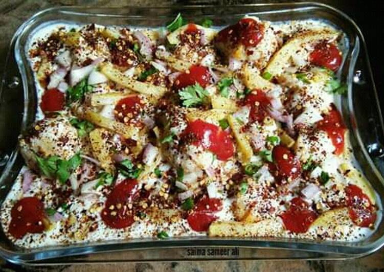 Recipe of Ultimate Dhai baray with homemade chaat masala #cookpadramadan