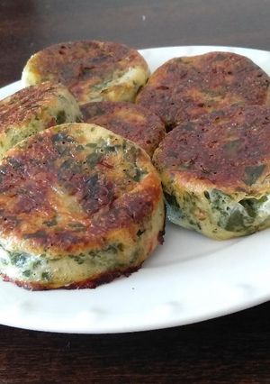 Una foto de Muffins de acelga