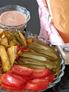 عکسی از دستور ساندویچ مرغ خوشمزه