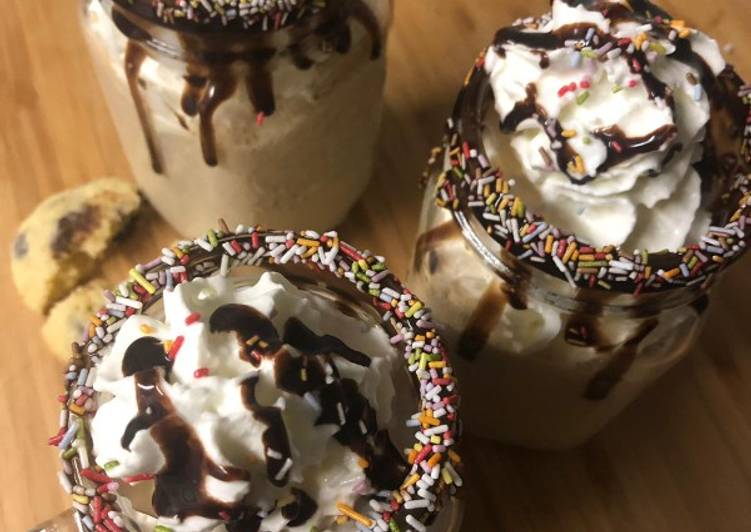 Comment PrÃ©parer Des Milkshake vanille et cookies au chocolat
