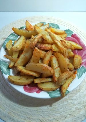 Una foto de Patatas gajo al horno