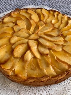 Una foto de Tarta de manzana