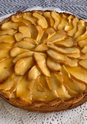 Una foto de Tarta de manzana