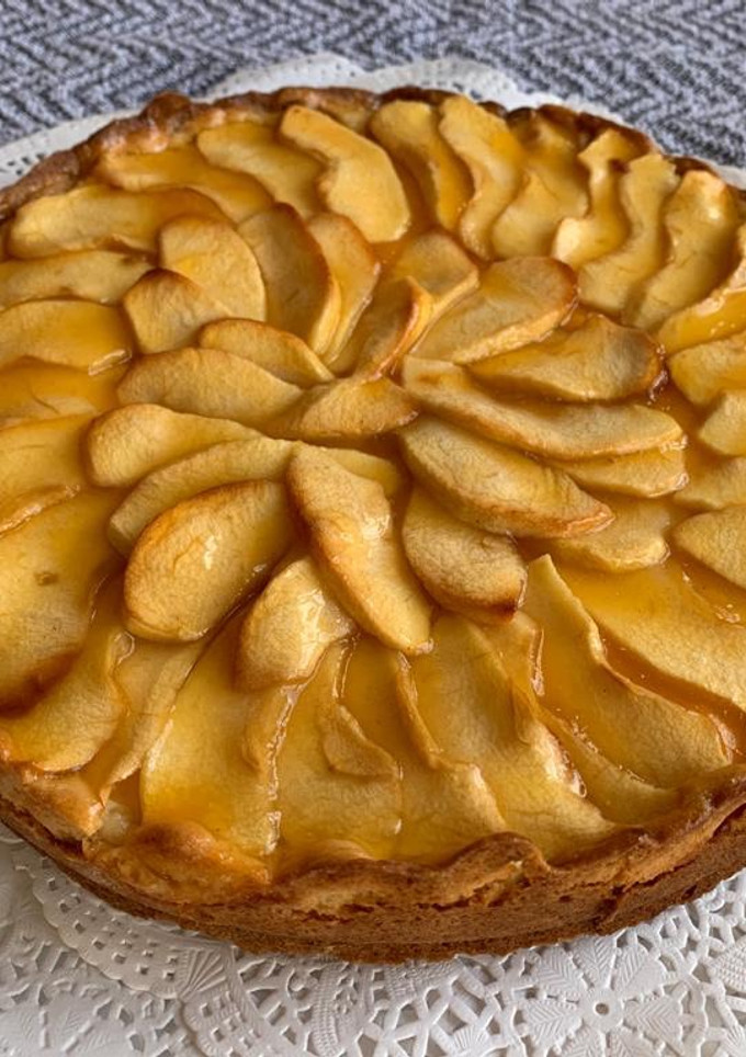 Una foto de Tarta de manzana