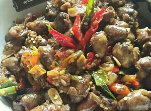 Foto resep Jantung ayam masak kecap pedas