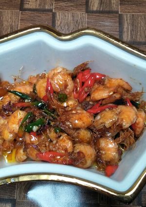Foto resep Udang mentega saos tiram