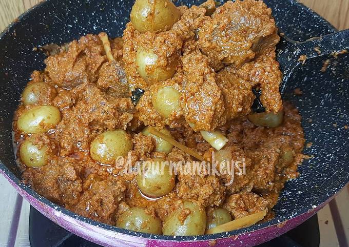 Ternyata ini lho! Resep enak membuat Kalio Daging Sapi Khas Padang dijamin enak