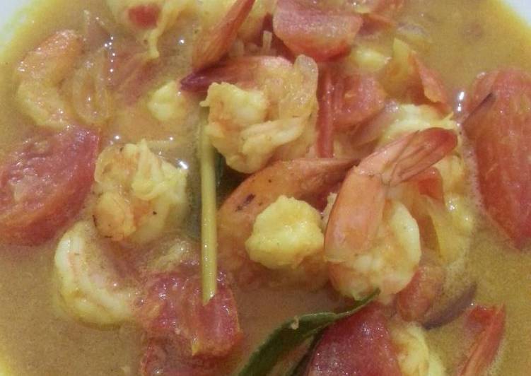 Resep Udang Palumara yang praktis