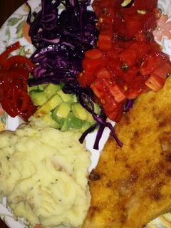 Una foto de Milanesas de pollo al horno