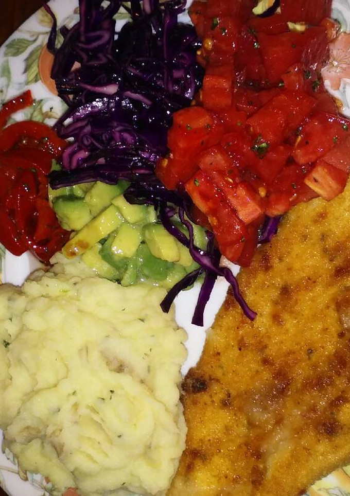 Una foto de Milanesas de pollo al horno