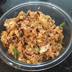 A picture of Pork Fried Rice.