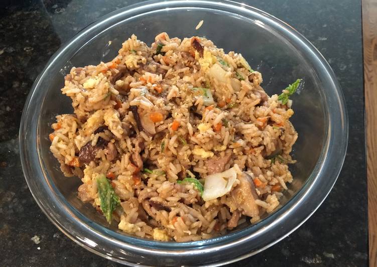 Steps to Make Super Quick Homemade Pork Fried Rice