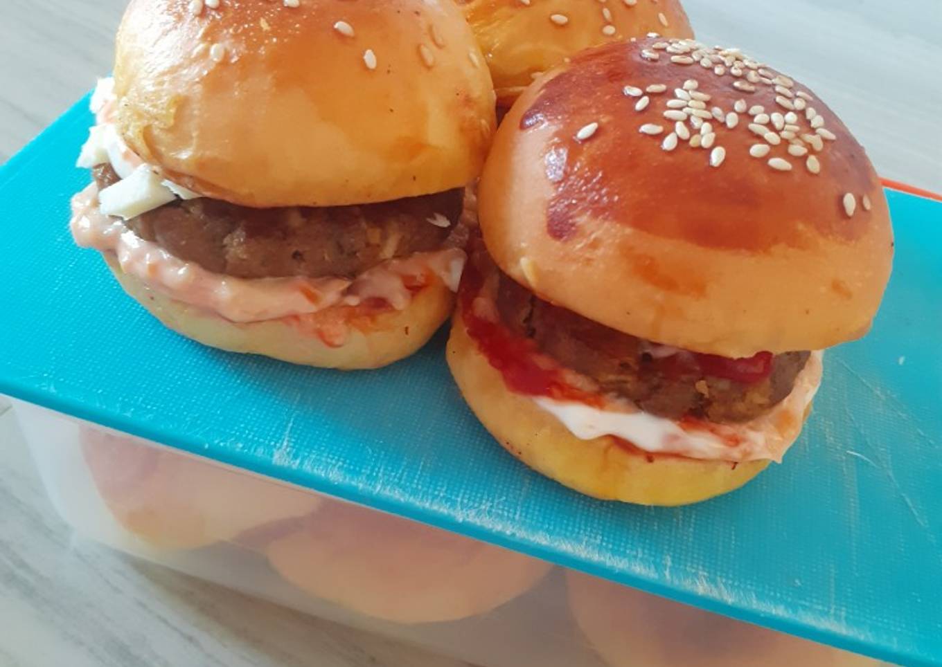 Resep burger bun