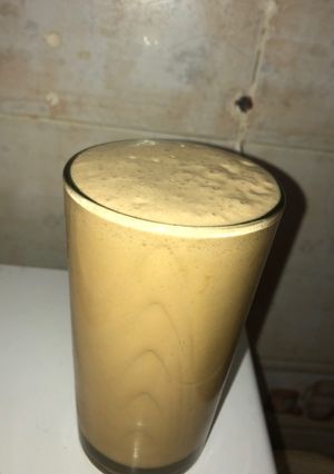 Una foto de Café con leche helado