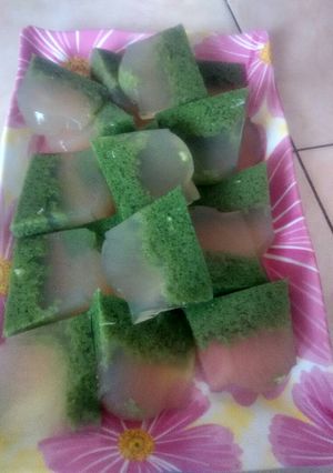 Foto resep Puding lumut (lucu dan imut😁😄)