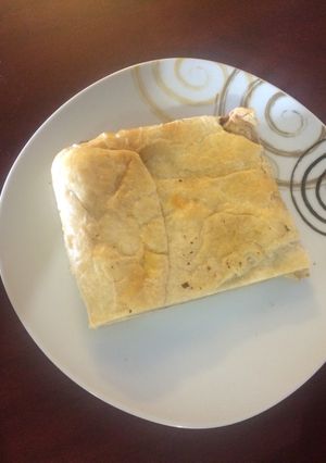 Una foto de Strudel de manzana