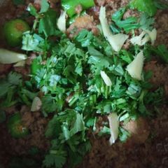 A picture of Beef karhai qeema.