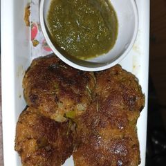 A picture of Leftover Dal Tikki.