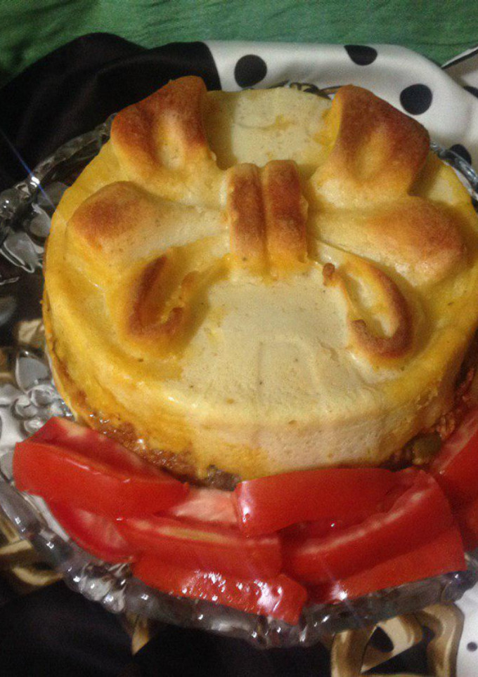عکسی از دستور کیک گوشت