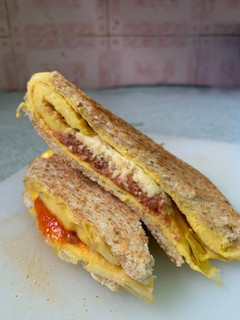 Foto resep Omelet roti gandum