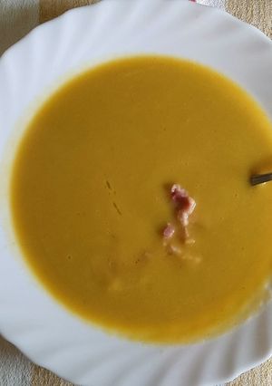 Sárgabab krémleves recept fotója