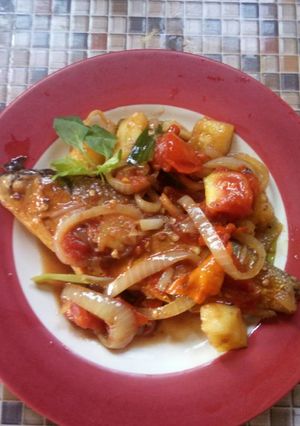 Foto resep Pindang bandeng asam pedas