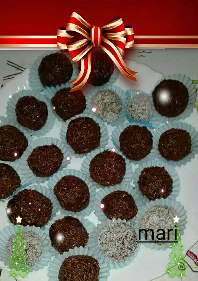 Una foto de Trufas de crema de whisky