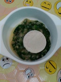 Foto resep Tim bayam + Tofu (MPASI)