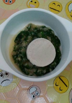 Foto resep Tim bayam + Tofu (MPASI)