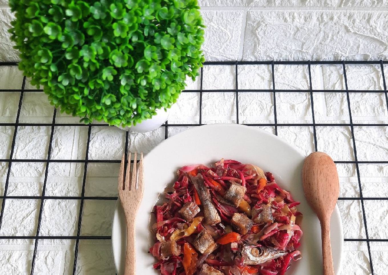 Tumis Kecombrang Ikan Asin