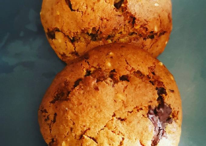 Cookies noisettes sésame