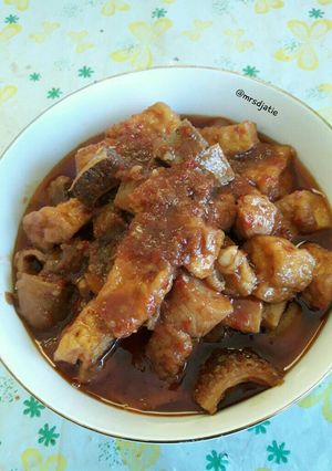 Foto resep Oseng Mercon Jeroan-Kentang