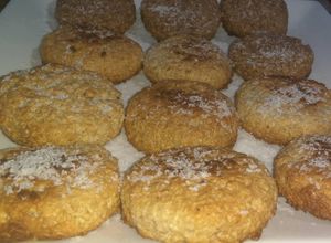 Una foto de Galletas de Avena y Coco Rallado