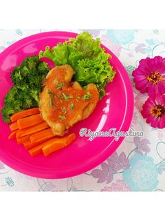 Foto resep Chicken Steak Ceria With Tomato Sauce