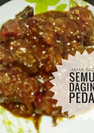Foto resep #KitaBerbagi... Semur daging pedas 🌶 🌶
