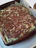 Peppermint Cheesecake Brownies