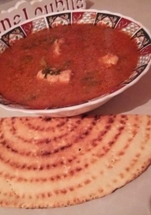صورة لوصفة شربة فريك بالدجاج