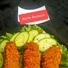 A picture of Cheesy Chicken Cigar #ramadankitayari #FastFood.