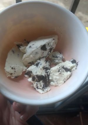 Una foto de Helado de oreo