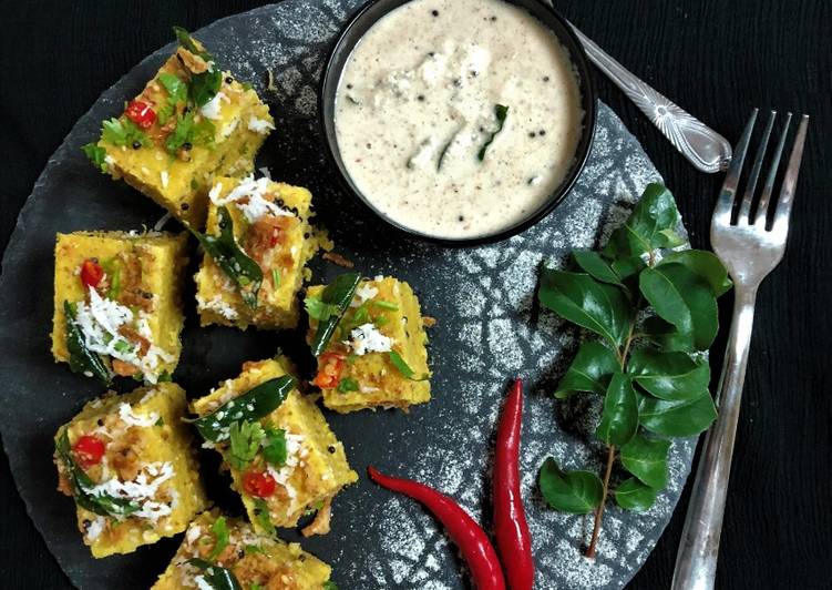 How to Make Award-winning Sambhar Dhokla